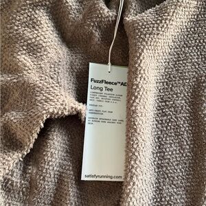 Satisfy FuzzFleece AD Long Tee - Brown